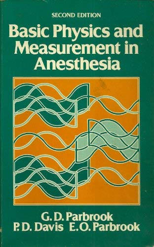 Basic physics and measurement in anaesthesia pdf 2017